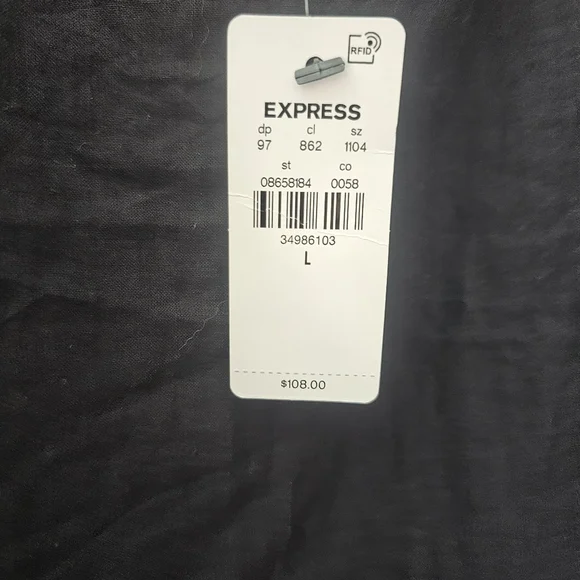 Express Sheer Tank Top Crop - Picture 2 of 5
